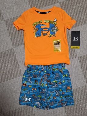 Under Armour Toddler Boys' Shark Swim Set